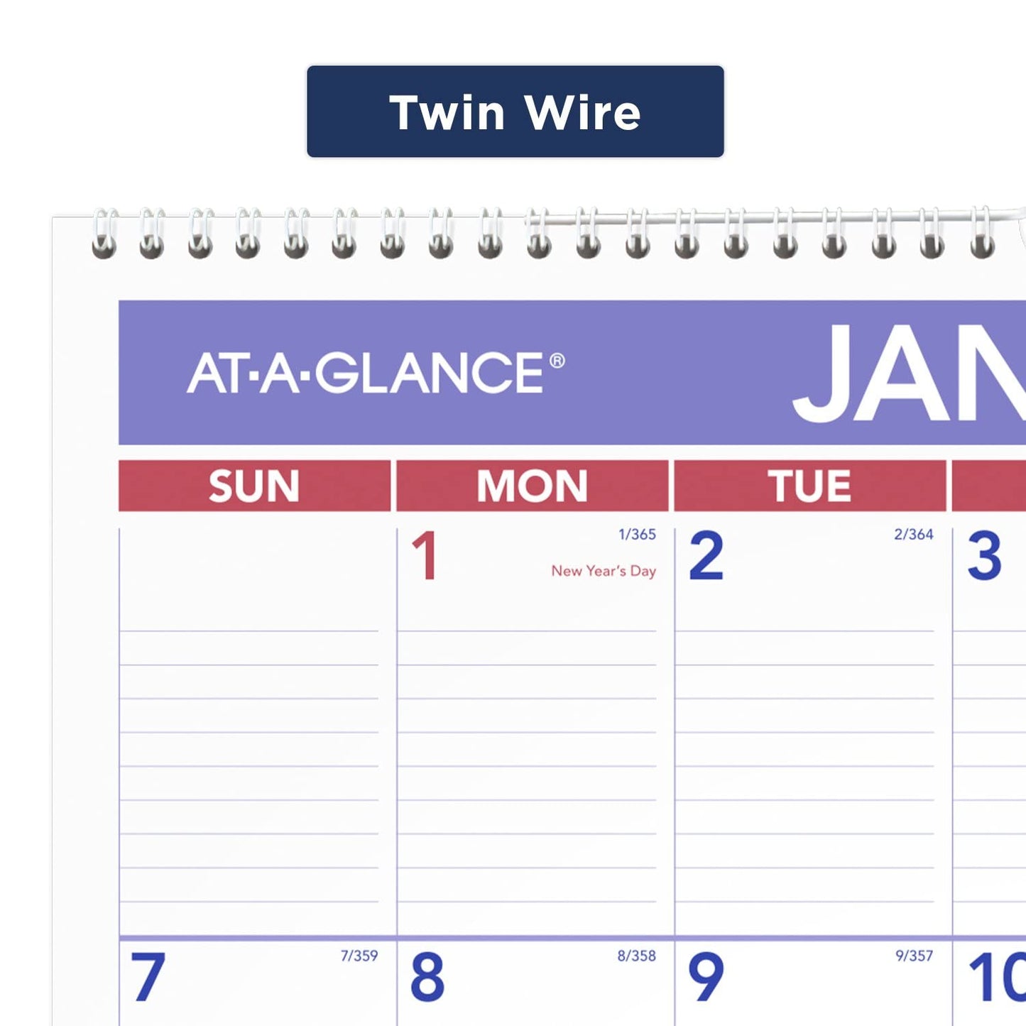 AT-A-GLANCE 2025 Wall Calendar, 15-1/2" x 22-3/4", Large (PM32825)